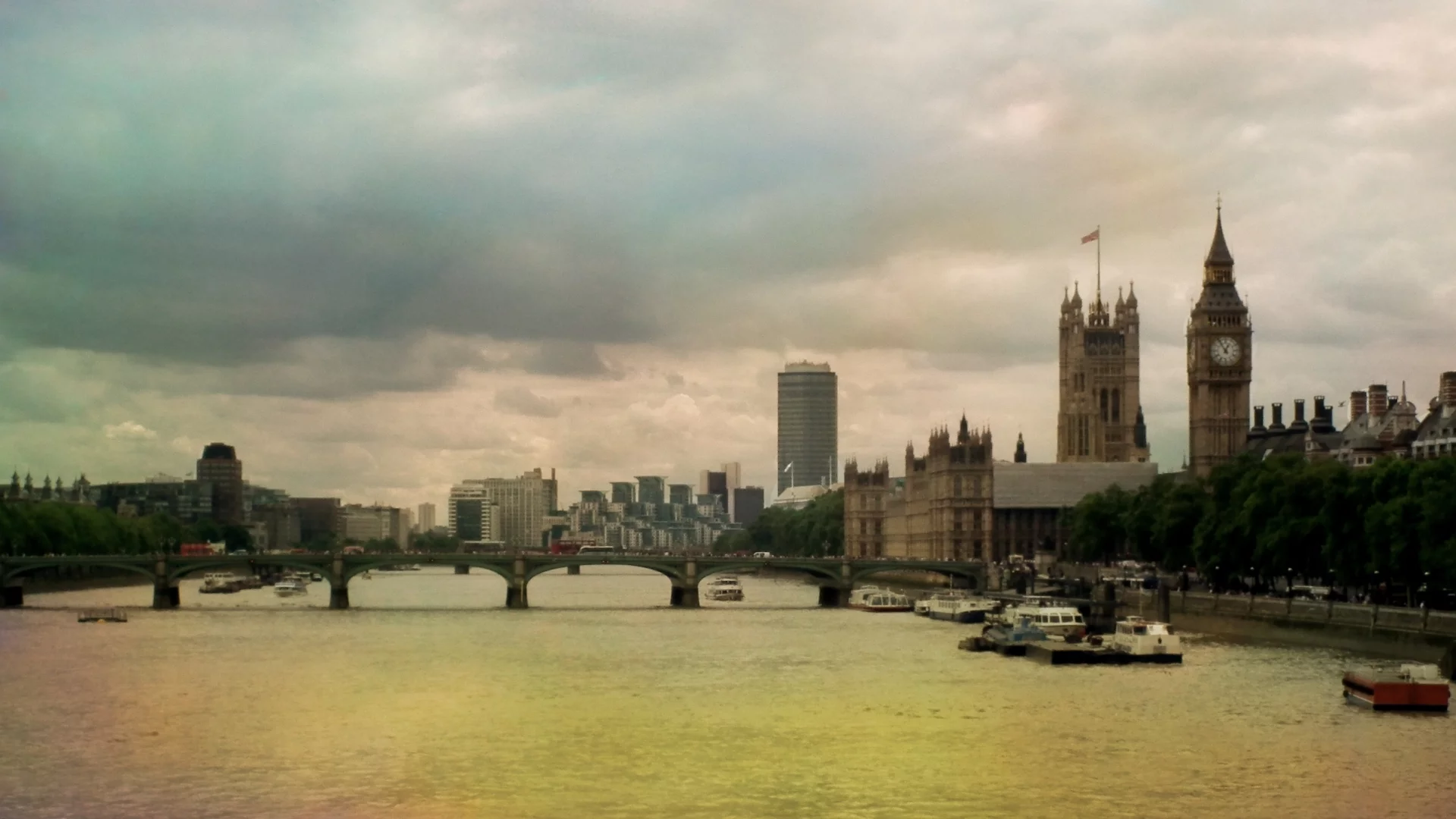 London, Река, Big Ben, Темза