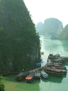 море, вода, тайланд, горы, залив