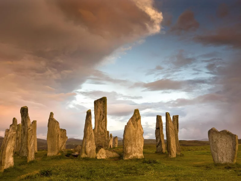 callanish, камни, мегалиты, небо