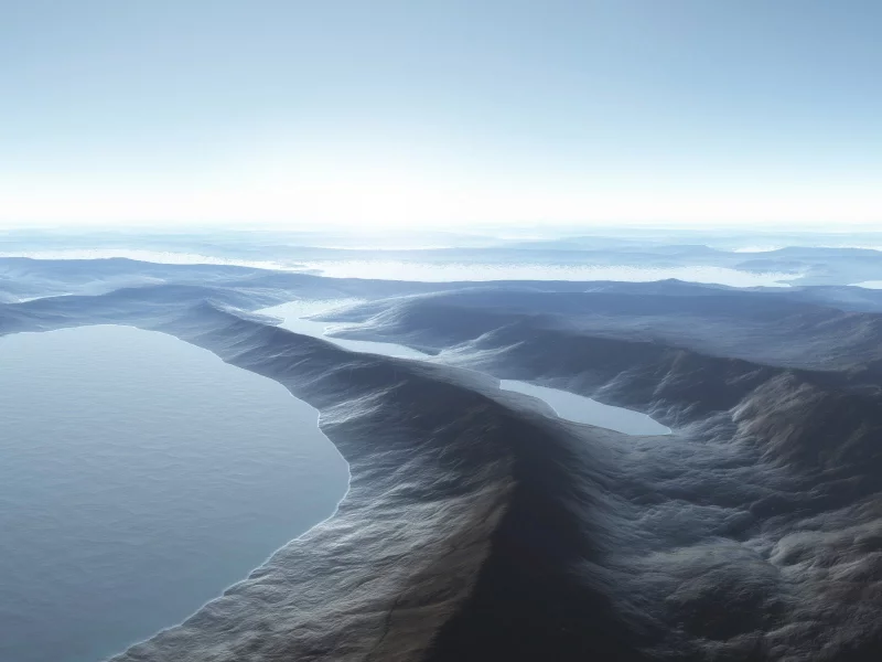 вода, горы