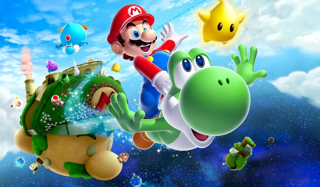 видео игры, игра, Super Mario Galaxy 2, pc games, компьютерные игры, game