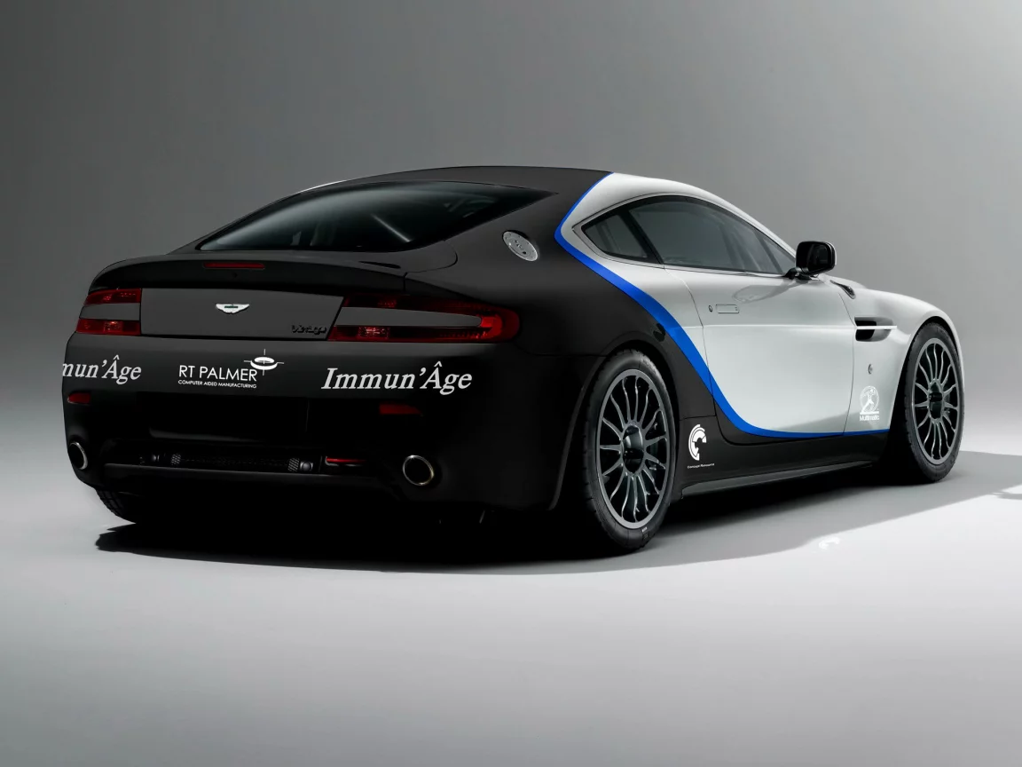 black, aston martin, фары