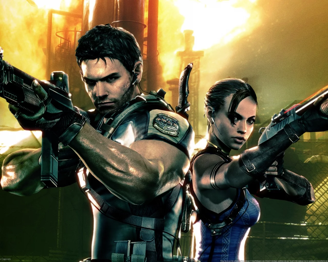 компьютерные игры, Resident Evil 5, pc games, видео игры, игра, game