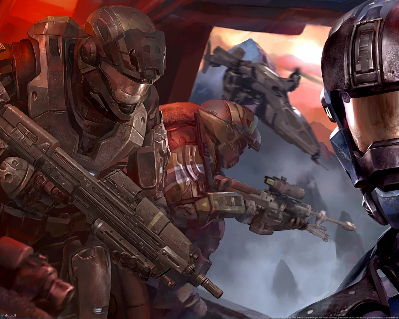 Halo: Reach, компьютерные игры, pc games, игра, видео игры, game
