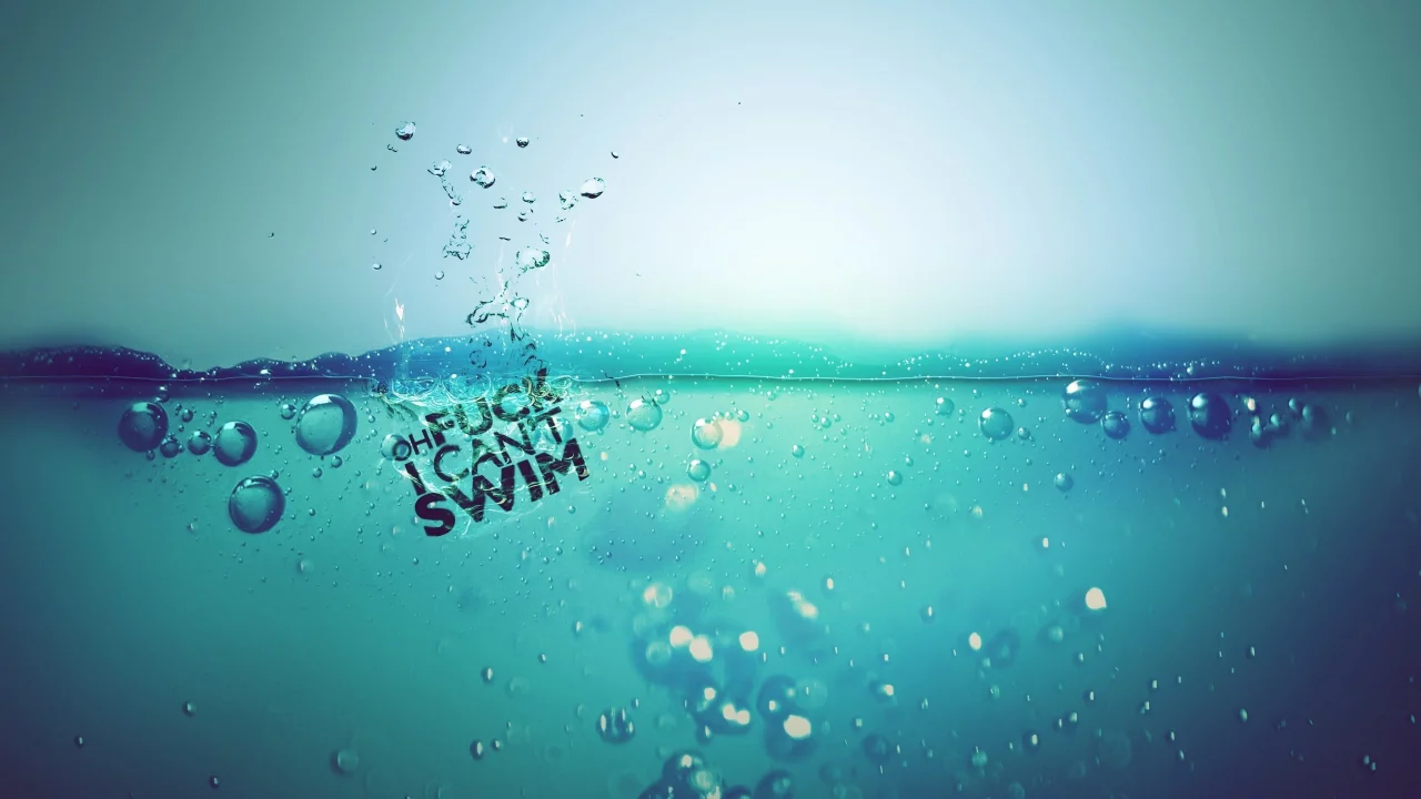 вода, юмор, всплеск