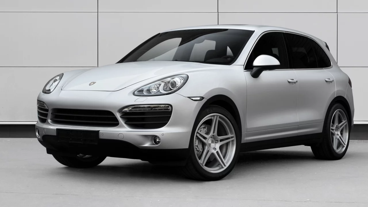 порше кайен, белый, porsche