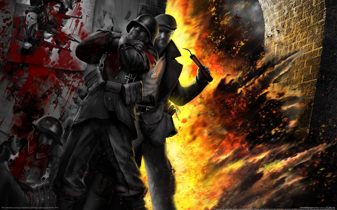 pc games, The Saboteur, компьютерные игры, видео игры, игра, game