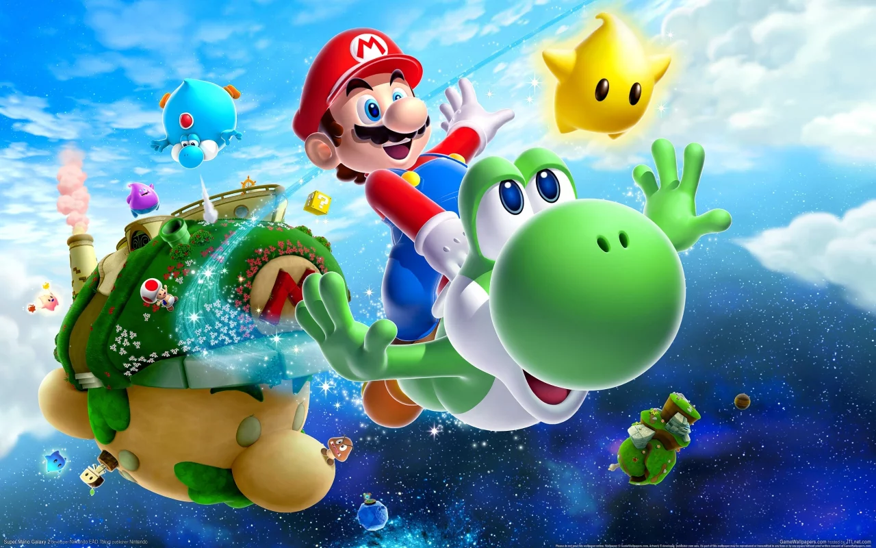 видео игры, игра, Super Mario Galaxy 2, pc games, компьютерные игры, game