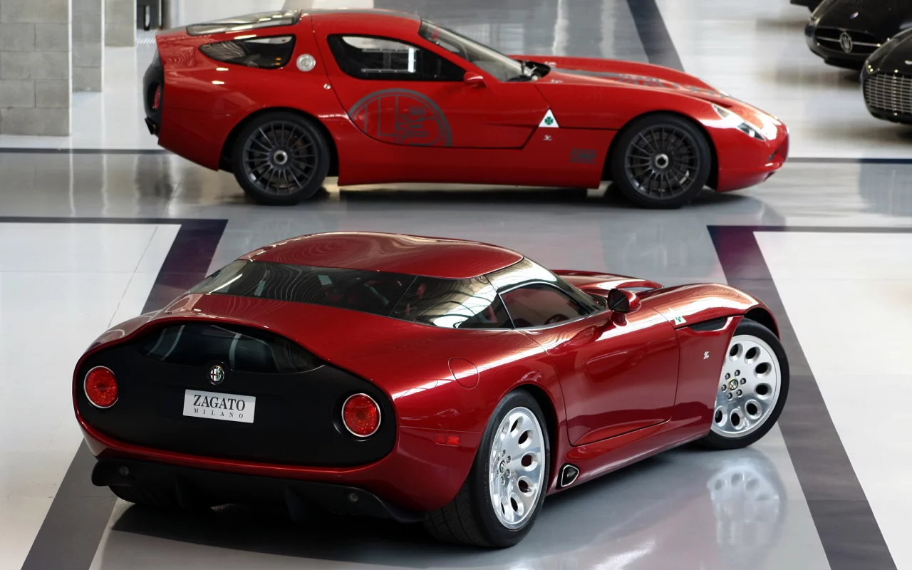 zagato tz3, alfa romeo, суперкар