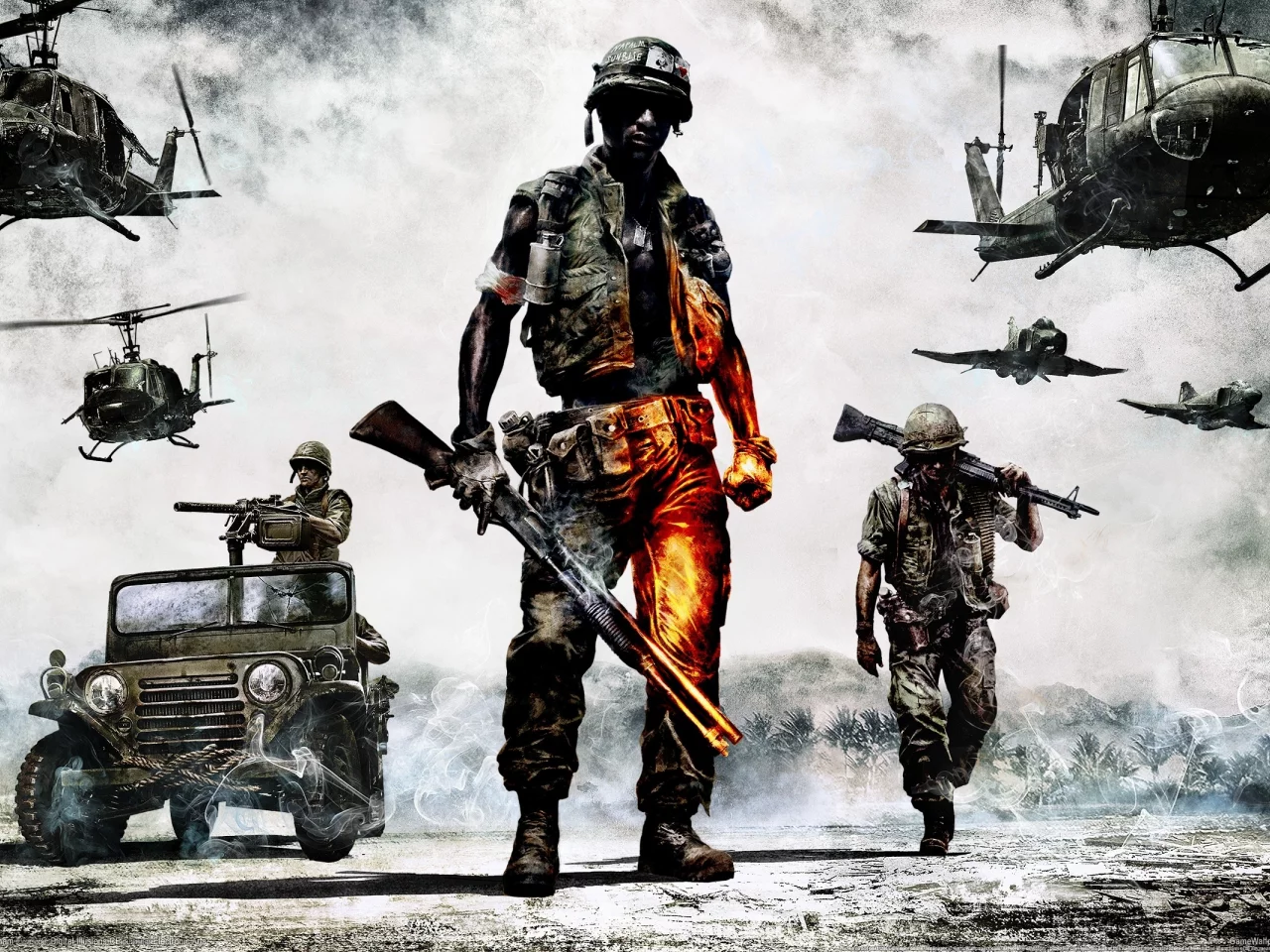 видео игры, компьютерные игры, Battlefield: Bad Company 2 Vietnam, game, игра, pc games