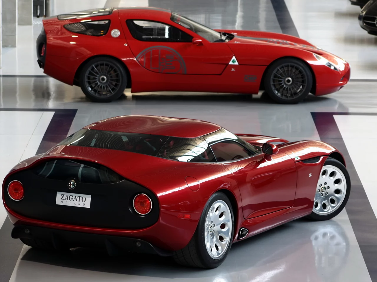 zagato tz3, alfa romeo, суперкар