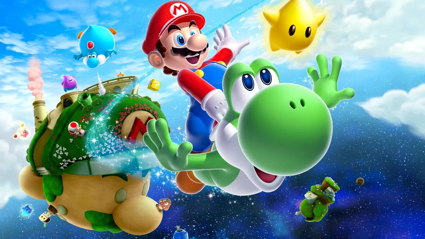 видео игры, игра, Super Mario Galaxy 2, pc games, компьютерные игры, game