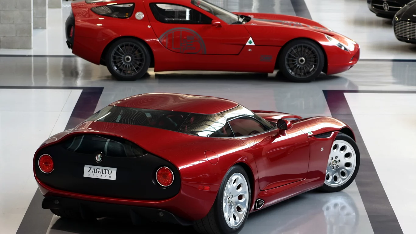 zagato tz3, alfa romeo, суперкар