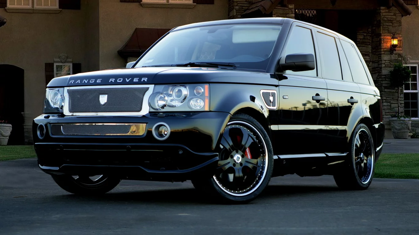 tuning, диски, джип, range rover