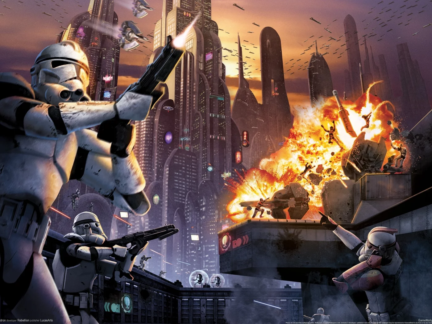 pc games, компьютерные игры, game, игра, видео игры, Star Wars Battlefront: Elite Squadron