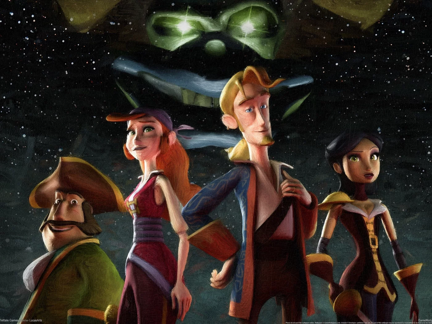 pc games, видео игры, игра, компьютерные игры, game, Tales of Monkey Island