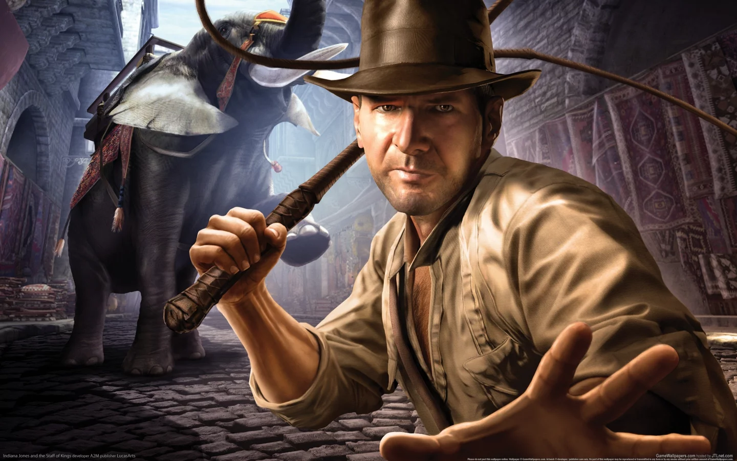 game, компьютерные игры, Indiana Jones and the Staff of Kings, игра, pc games, видео игры