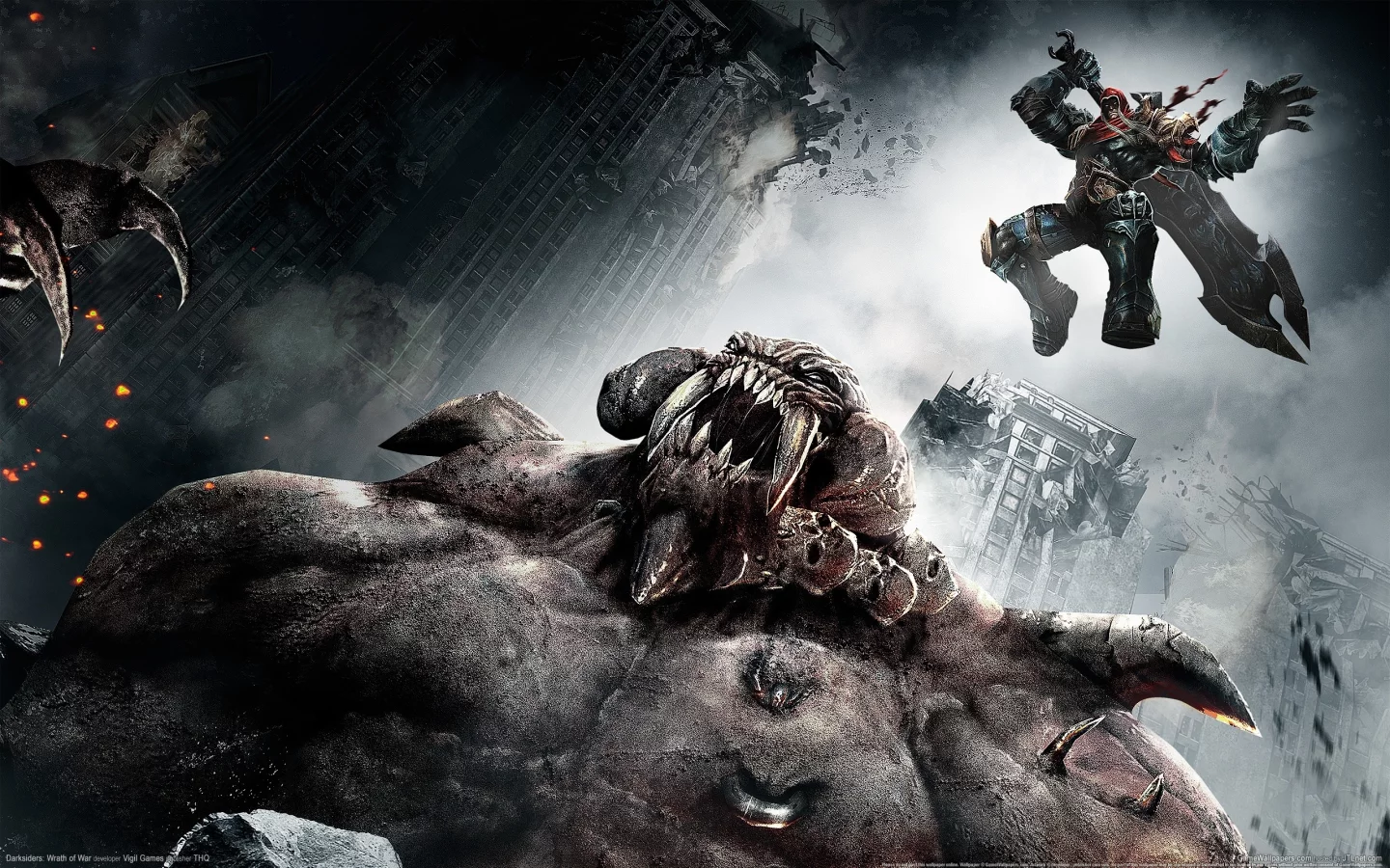 pc games, компьютерные игры, Darksiders: Wrath of War, game, видео игры, игра