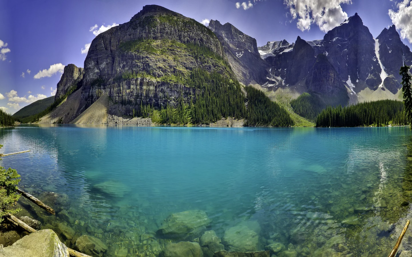 природа, пейзаж, озеро, вода, горы