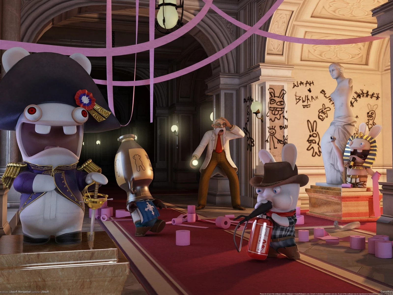 Raving Rabbids: Travel in Time, игра, компьютерные игры, видео игры, game, pc games