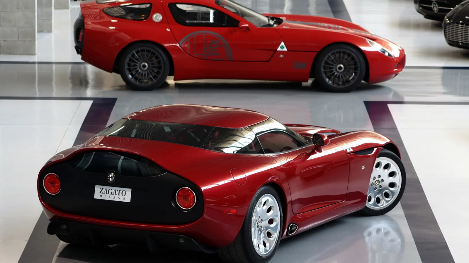 zagato tz3, alfa romeo, суперкар