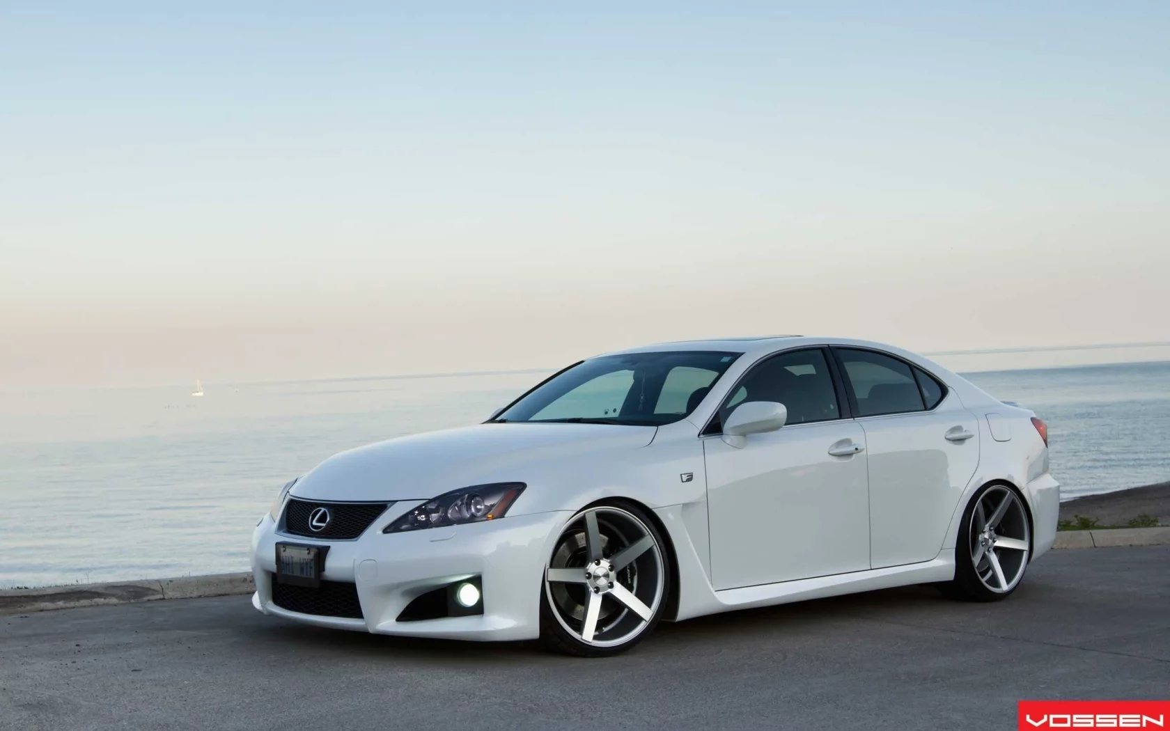 море, автомобили, lexus, машины, авто, тюнинг, небо, диски