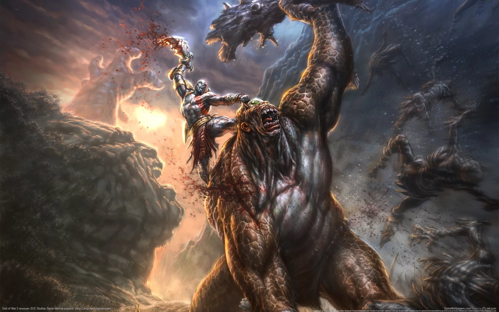 pc games, видео игры, компьютерные игры, God of War 3, game, игра
