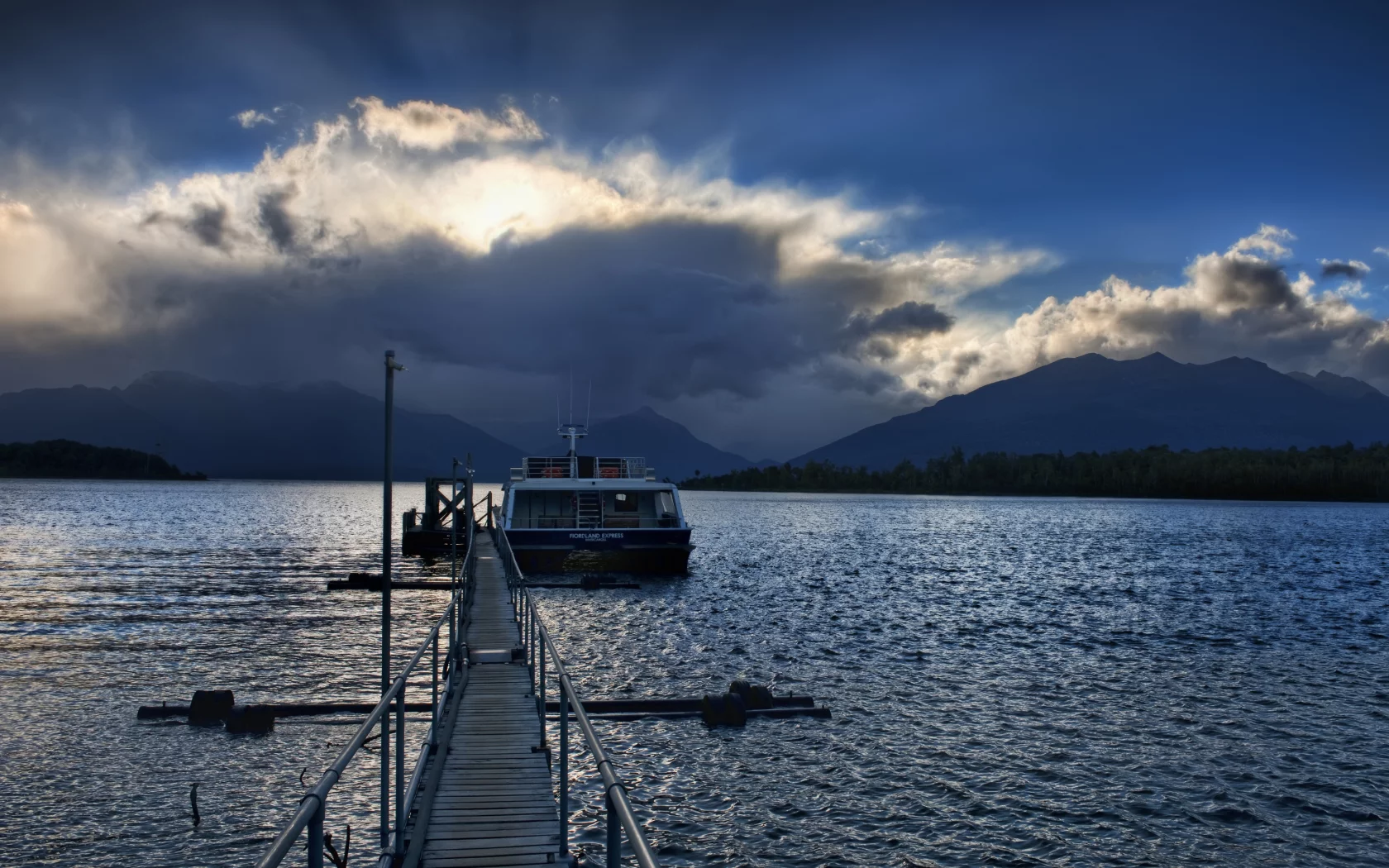 пейзаж, море, яхта, катер, вода, корабль, лодка, обои