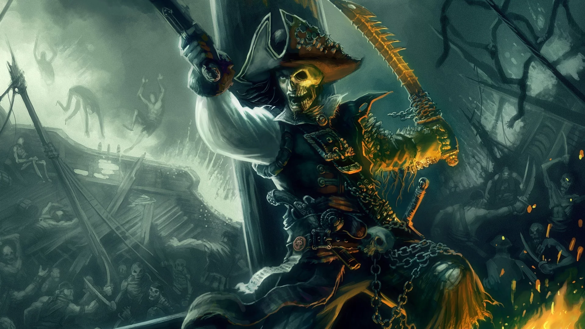 игра, видео игры, pc games, Pirates of the Caribbean: Armada of the Damned, game, компьютерные игры