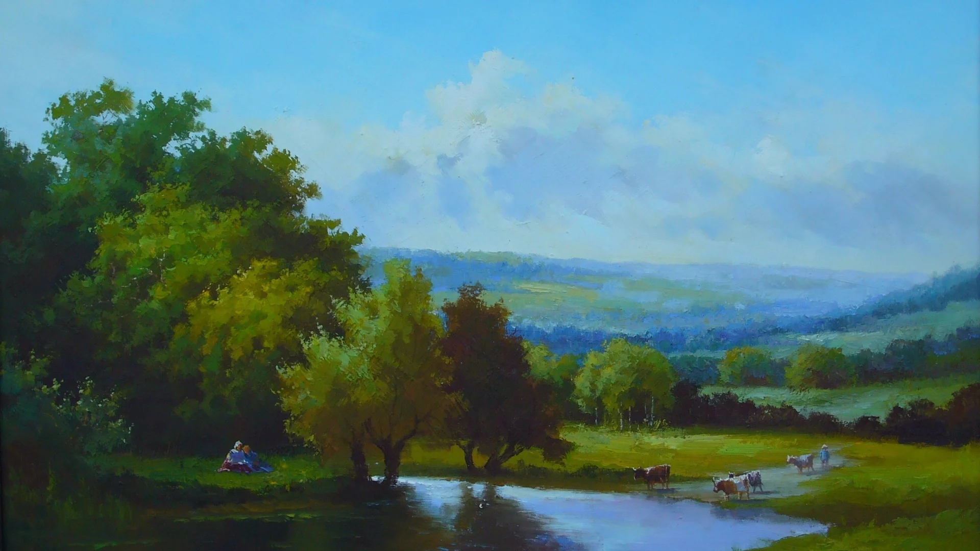 классика, пейзажи, арт, рисунки, рисунок, картина, картины