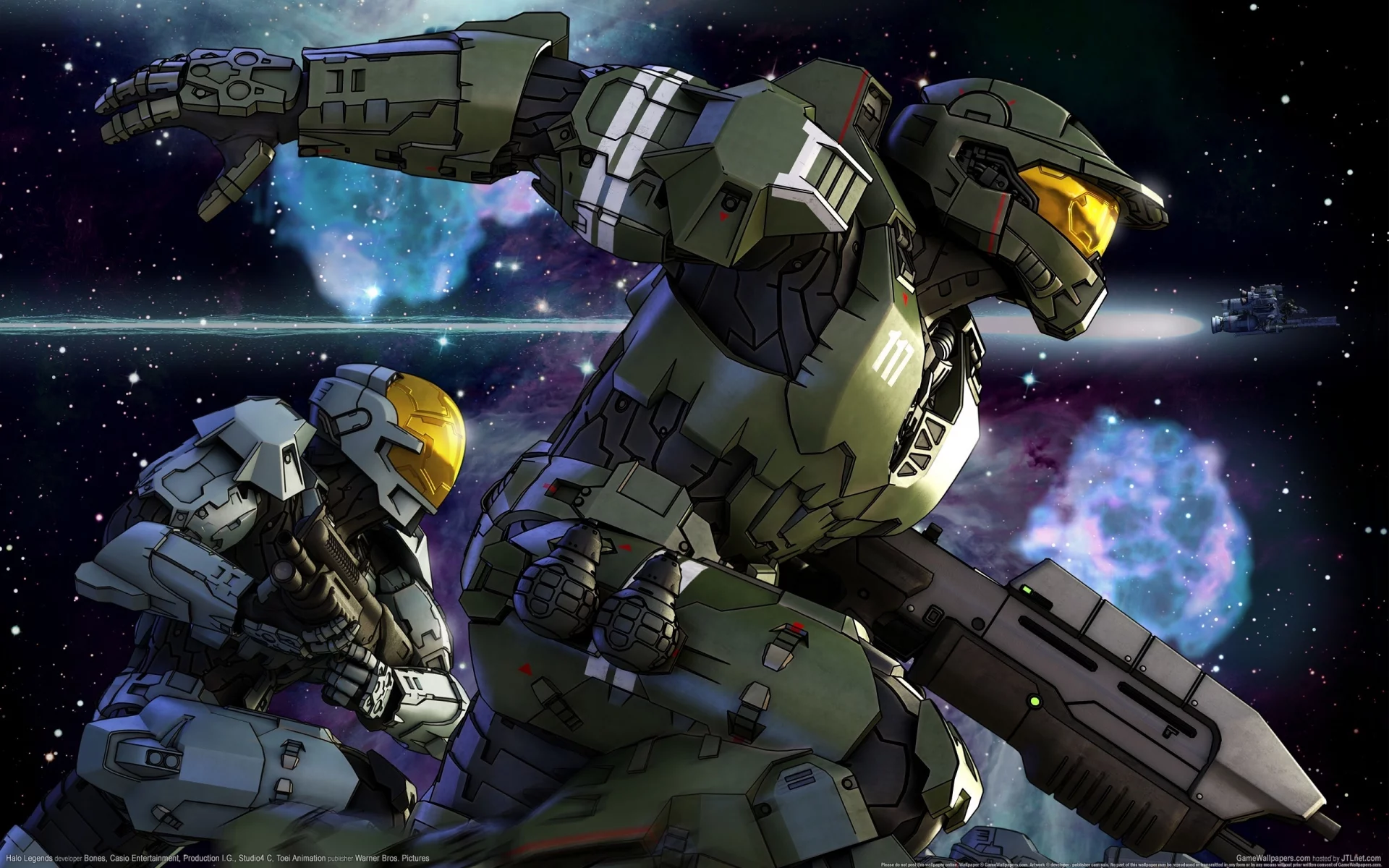 pc games, игра, компьютерные игры, game, видео игры, Halo Legends