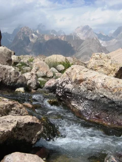 горы, лето