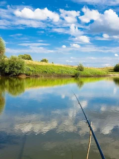 вода, берег, небо