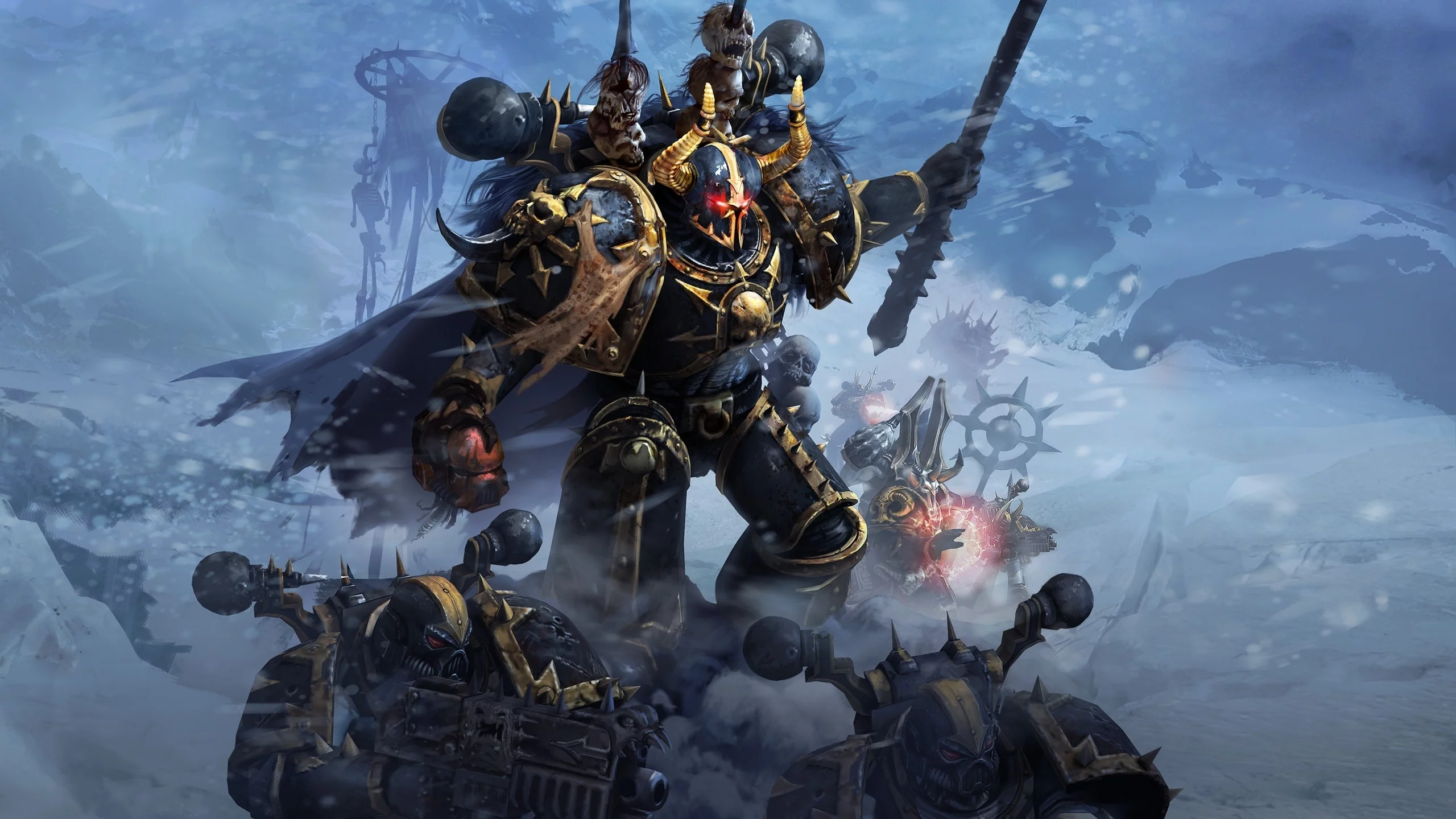 компьютерные игры, игра, Warhammer 40,000: Dawn of War 2: Chaos Rising, game, pc games, видео игры