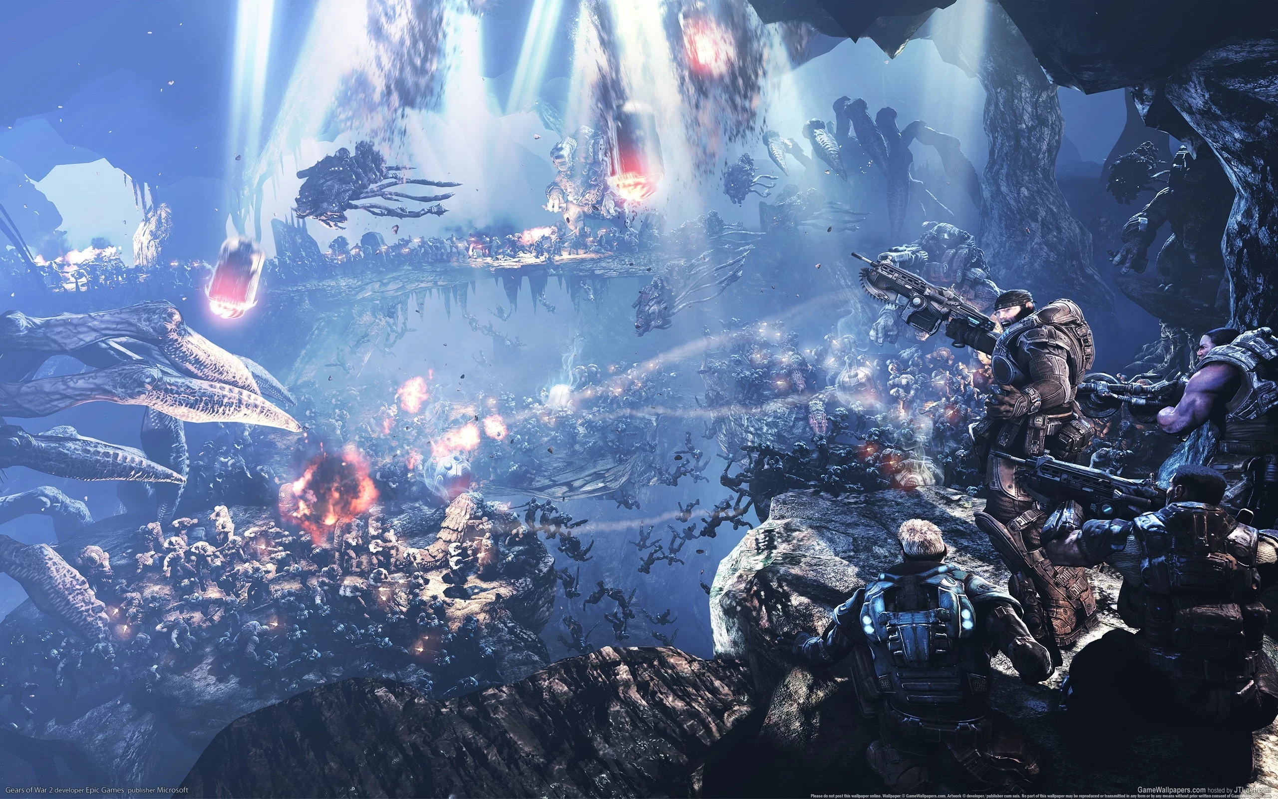 видео игры, игра, pc games, game, компьютерные игры, Gears of War 2