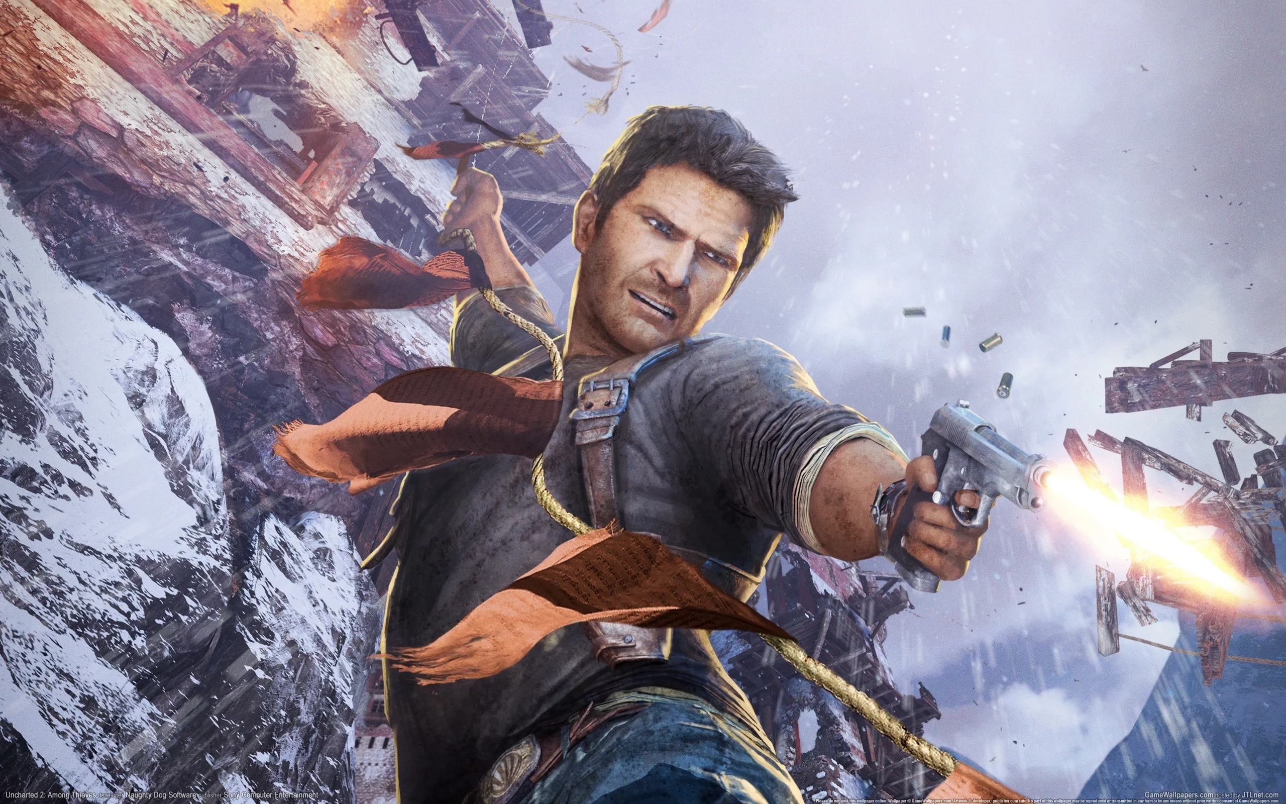 Uncharted 2: Among Thieves, игра, game, pc games, компьютерные игры, видео игры