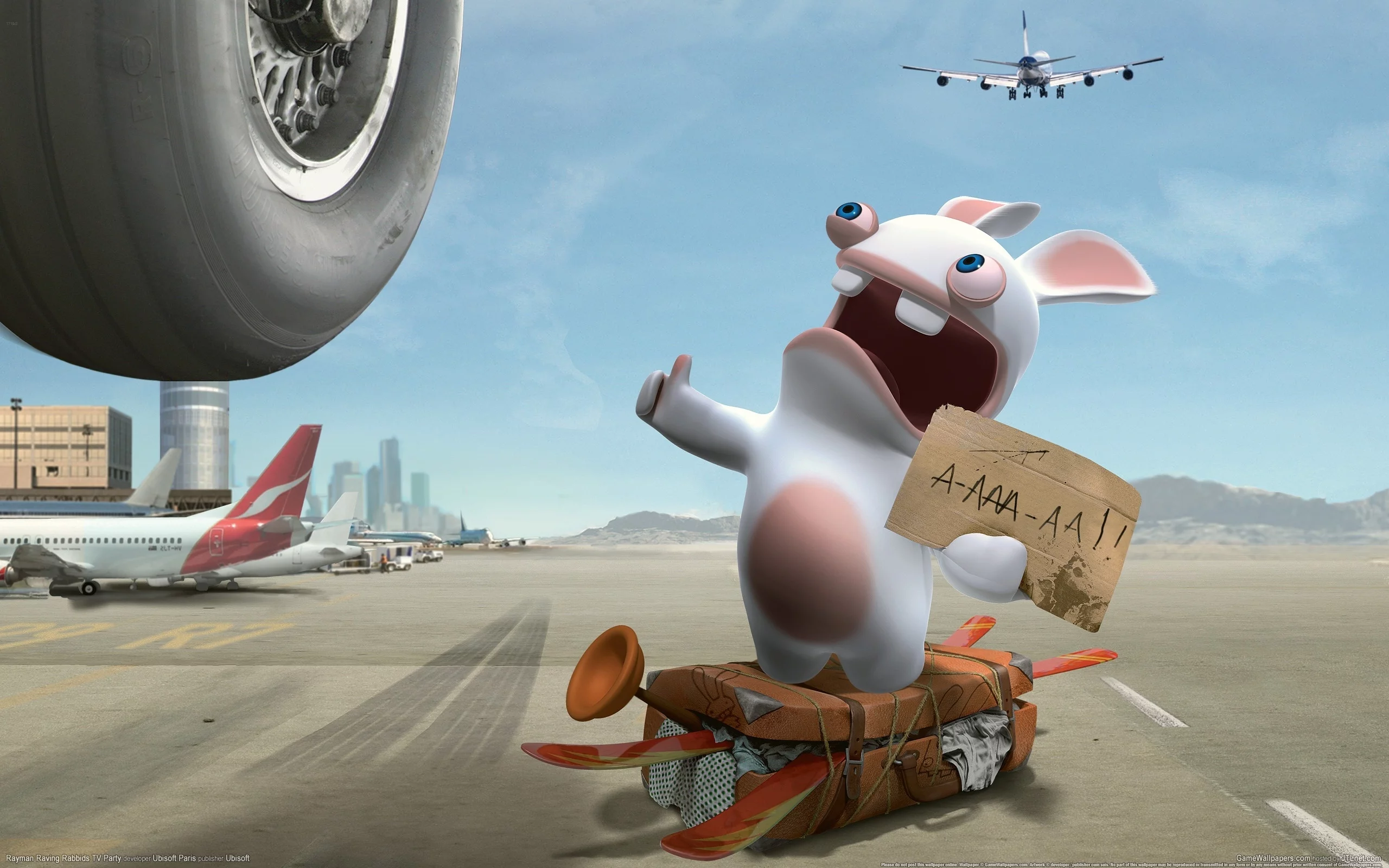 компьютерные игры, видео игры, игра, Rayman Raving Rabbids 2, game, pc games