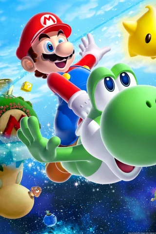 видео игры, игра, Super Mario Galaxy 2, pc games, компьютерные игры, game