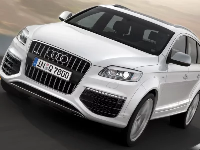 дорога, авто, audi q7 v12 tdi quattro, автомобили, car, машина, road, машины, скорость, speed