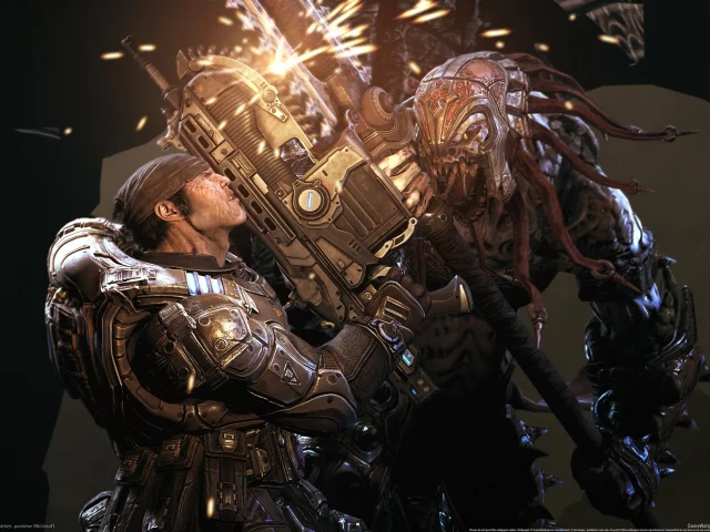 Gears of War 2, game, компьютерные игры, pc games, игра, видео игры