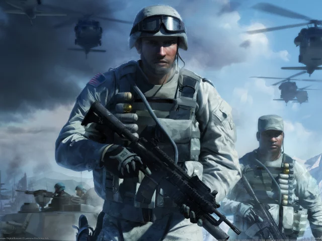 компьютерные игры, игра, game, Battlefield: Bad Company 2, видео игры, pc games