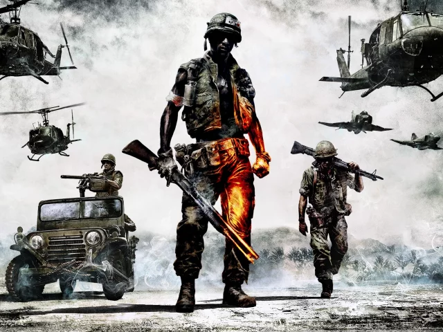 видео игры, компьютерные игры, Battlefield: Bad Company 2 Vietnam, game, игра, pc games