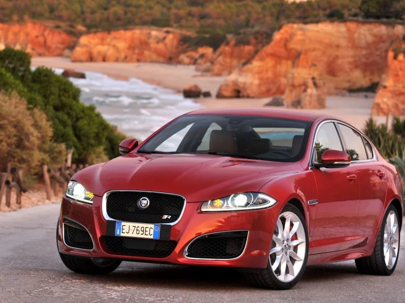 автомобили, jaguar, авто, xfr, красный, машины, ягуар