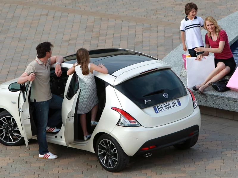 авто, Ypsilon, Lancia, машины, автомобили