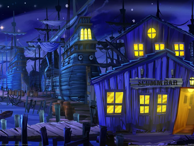 игра, видео игры, The Secret of Monkey Island: Special Edition, pc games, компьютерные игры, game