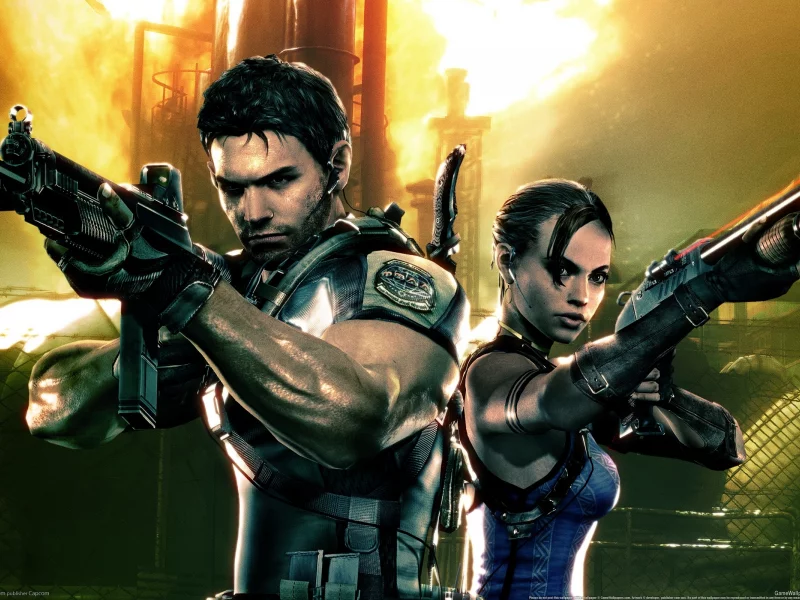 компьютерные игры, Resident Evil 5, pc games, видео игры, игра, game