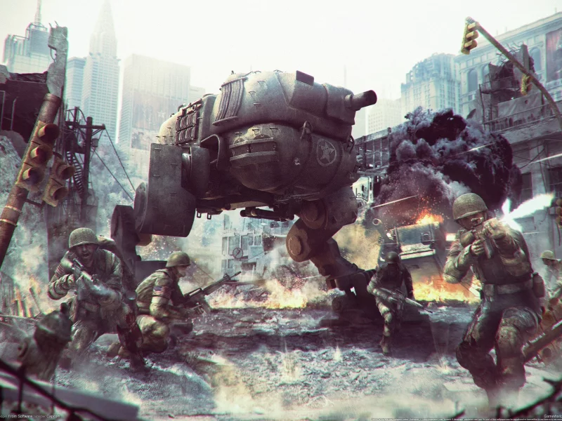 видео игры, pc games, game, компьютерные игры, Steel Battalion Heavy Armor, игра