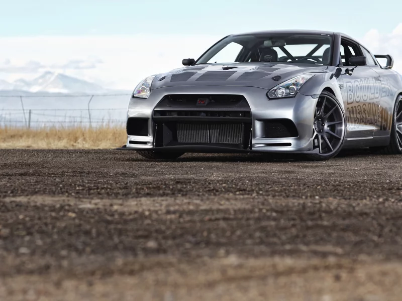 фото машин, авто обои, gtr, nissan, дорога, тачки, камни, auto widescreen, ниссан, машины, авто, автомобили