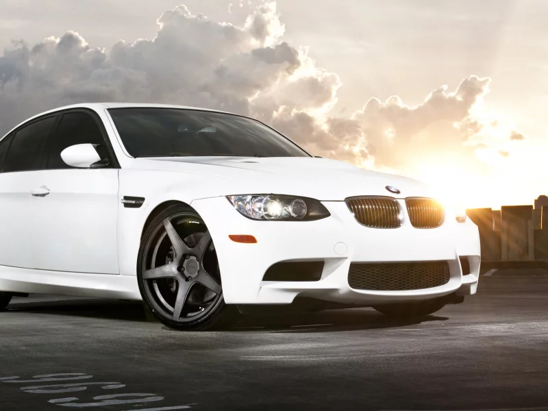 свет, автомобили, облака, машины, bmw, авто