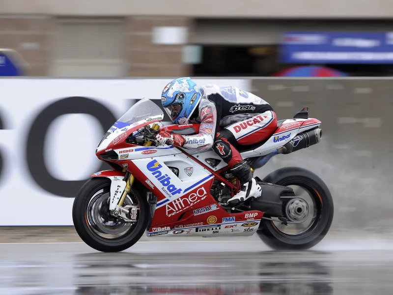 скорость, checa, авто, дождь, машины, WSBK, автомобили, ducati
